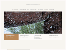 Tablet Screenshot of lafontaineartcentre.net